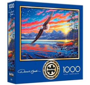 Limited Edition Darrell Bush Bald Eagle 1000 Piece Puzzle - New