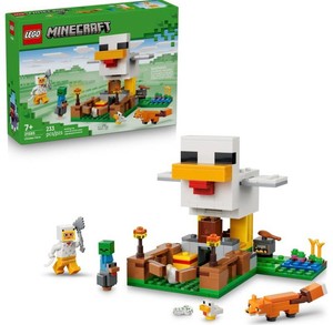 LEGO Minecraft the Chicken Coop 21140 Building Set