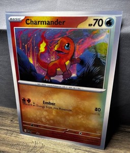 Oversized Lenticular 15 Pokemon Poster, Charmander, Bulbasaur & Squirtle - New