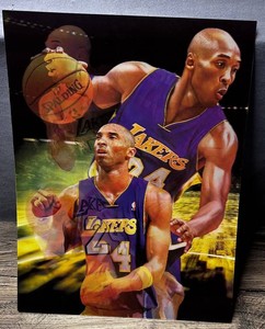 Kobe Bryant Lakers 3D Lenticular  16 X 12 in Poster, New