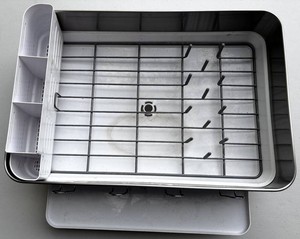 Simplehuman Steel Frame Dishrack With Knife Block