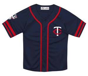 Minnesota Twins MLB Baseball Jersey, Size Youth Large - New