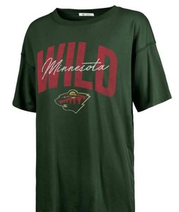 Minnesota Wild NHL Graphic T-shirt, Youth Large - New