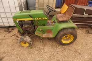 John Deere Model 212 Riding Lawn Mower Garden Tractor