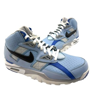 GUARANTEED AUTHENTIC  Nike Air Trainer SC High Light BlueWhiteRoyal Blue Sneakers Mens Size 12 - Pre-Owned