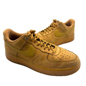GUARANTEED AUTHENTIC  Nike Air Force 1 Low “Wheat” Tan Suede Sneakers; Men’s Size 9 - Pre-Owned