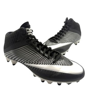 GUARANTEED AUTHENTIC  Nike Vapor Untouchable Football Cleats  Black & White Pre-Owned