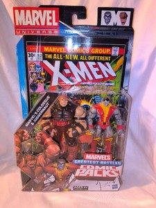 Marvel Universe Greatest Battles Comic Packs - Colossus & Juggernaut Action Figure 2-Pack