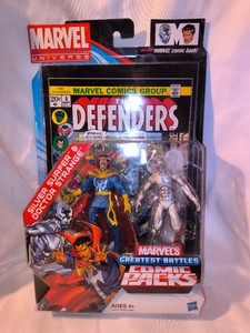 Marvel Universe Greatest Battles Comic Packs Silver Surfer & Doctor Strange 2-Pack Action Figure Set