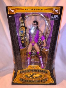 Mattel WWE Defining Moments Razor Ramon Action Figure