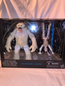 Star Wars The Black Series Luke Skywalker and Wampa Deluxe Action Figure Set
