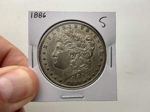 1886 Morgan Silver Dollar