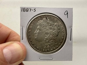 1887-S Morgan Silver Dollar
