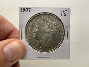 1887 Morgan Silver Dollar