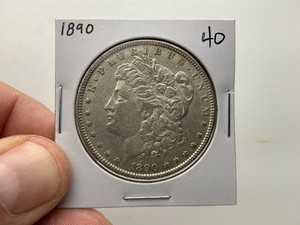 1890 Morgan Silver Dollar