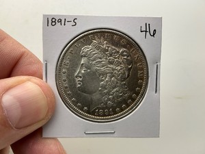 1891-S Morgan Silver Dollar