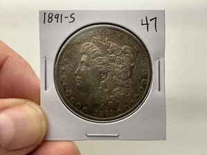 1891-S Morgan Silver Dollar