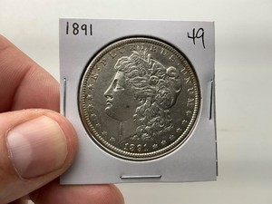 1891 Morgan Silver Dollar