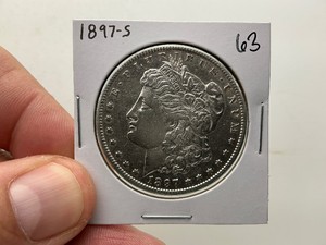 1897-S Morgan Silver Dollar