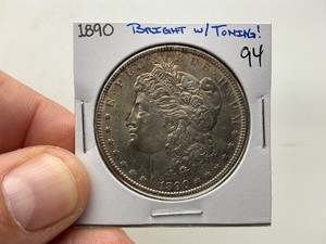 1890 Morgan Silver Dollar