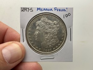 1897-S Morgan Silver Dollar