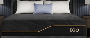 Twin Bed EGOHOME Black Foam 14