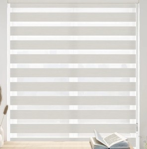 Dual Layers Zebra Shades 52 Inch X 72 Inch