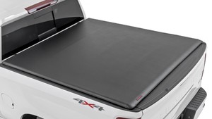 Rough Country Roll-Up Tonneau Cover Rails 78 Inch Long 69 Inch Wide
