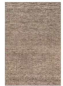 Melrose Checked Wool Brown 5 ft. x 8 ft. Area Rug 200spcr01a-508