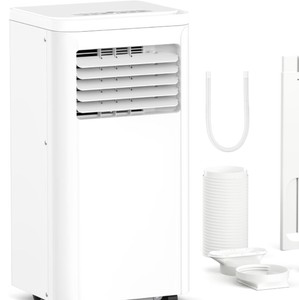 Garvee 8,000 BTUs Portable Air Conditioner Whisper-Quiet Sleep Mode,