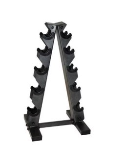 CAP Barbell A-Frame Dumbbell Weight Rack - Black 702556219539