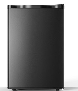 COWSAR 20.5 in. W 3.0 cu. ft. Upright Freezer Manual Defrost in Black with Adjustable Temperature Controls