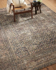 Loloi Amber Lewis Morgan Denim  Multi 5-0 x 7-0 Area Rug 885369672583