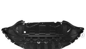 ECOTRIC Front Engine Splash Shield Compatible with 2013-2014 Ford Mustang Base Convertible Coupe GT