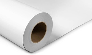 Denny Mfg Seamless Paper Backdrop for Photoshoot, True White 107 in x 36 ft