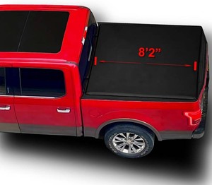 Soft Roll Up 8 Foot 2 Inch   Long Truck Bed Cover Tonneau Cover,