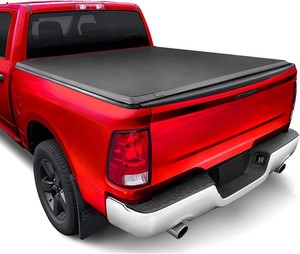 MaxMate Soft Quad-fold Truck Bed Tonneau Cover Compatible with 2002-2018 Dodge Ram 1500 2003-2026 2500 3500 2019-2024 Classic  64 (76) Bed  TCD484011
