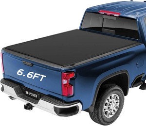 KD-Power Silverado 1500 6.6FT Soft Roll Up Tonneau Chevy Silverado 1500GMC Sierra 1500 Truck Bed Cover