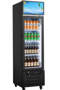 VEVOR Commercial Merchandiser Refrigerator, 6.1 Cu.Ft  173 L Glass Door Display Refrigerato
