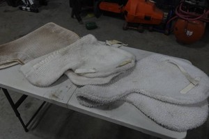 3 Fleece English Saddle Pads