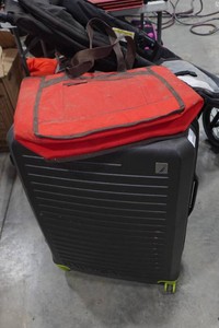 Suitcase and Insulated Tote Bag