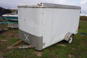 Enclosed Trailer with Contents