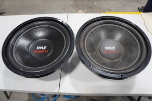 Pyle Power Series Dual Voice-Coil Car Audio 15 Subwoofers