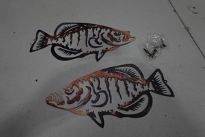 Laser Cut Fish Wall Decor