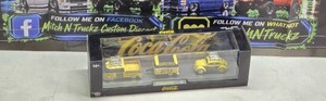 Sealed M2 Machines Coca-Cola Diecast Model Set featuring a 1960 VW Double Cab Truck USA Model and a 1953 VW Beetle Deluxe USA Model