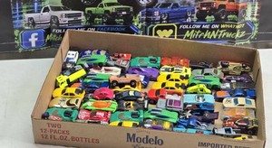 Hot Wheels Diecast Toy Cars Collection including various models, colors, and designs mostly from the 1990s, some 1980s and a few newer