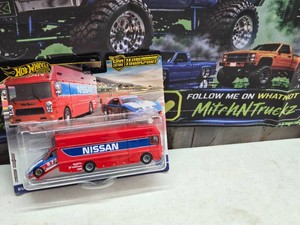 Hot Wheels Team Transport Euro Hauler with 94 Nissan 300ZX GTS