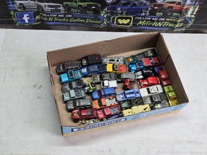 Lot of Die-Cast Toy Cars Including Hot Wheels and Lesney Models Dating Back to the 1970s