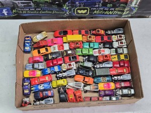 Lot of Vintage Hot Wheels Die-Cast Toy Cars 1970s, 1980s, 1990s