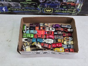 Lot of Hot Wheels Die-Cast Cars, Various Models and Years Some in the 1970s